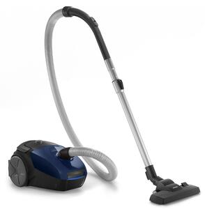 Прахосмукачка Philips FC8240/09, с торба, 900W, 3 л. капацитет на контейнера, филтър против алергии, звездно синьо