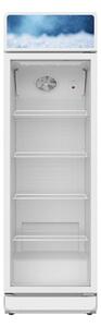 Хладилна витрина Crown SC300WH, клас B, 300 л. общ обем, свободностояща, 950 kWh/годишно, бяла