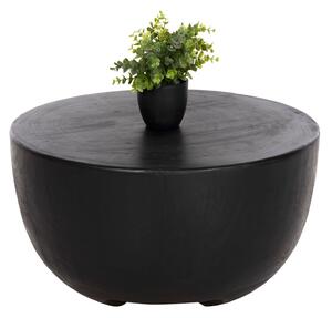 Помощна маса POMPU черен цвят Φ58x34см
