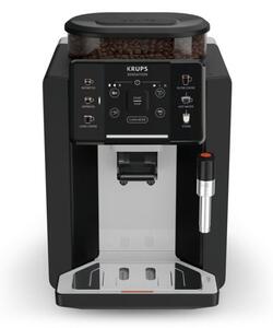Кафеавтомат Krups EA910A10, 1450W, 2 л. обем на резервоара за вода, 3 настройки на температурата, 5 настройки на мелачката, Barista Inside технология, черна