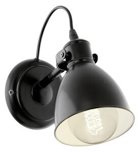 Eglo 55261 - Стенна лампа PRIDDY 1xE27/40W/230V черна