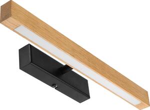 LED осветително тяло за картини VERDE LED/5,5W/230V 3000K 46 cm дъб/черно