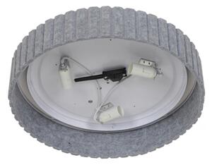 Nordlux - Плафон CORATO 3xE14/15W/230V Ø 42 см, сив