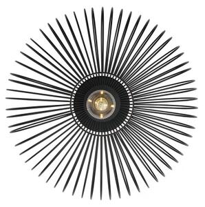 Nordlux - Таванно осветително тяло BERONI 1xE27/60W/230V Ø 40,3 см, черно