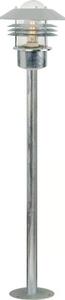 Nordlux - Външна лампа VEJERS 1xE27/60W/230V IP54 сребриста 92 см