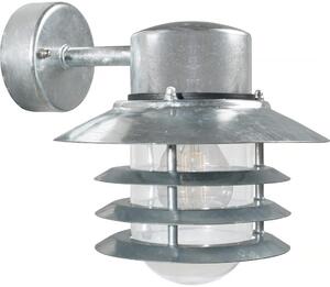 Nordlux - Външна стенна лампа VEJERS 1xE27/60W/230V IP54 сребриста