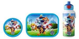 Детска кутия за храна с 2 съда и бутилка Paw patrol pups – Mepal