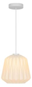 Nordlux - Полилей на кабел ELBIE 1xE27/15W/230V Ø 24 cm бял