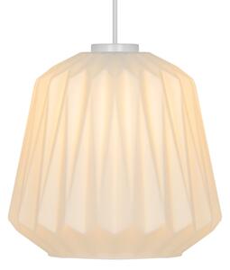 Nordlux - Полилей на кабел ELBIE 1xE27/15W/230V Ø 24 cm бял