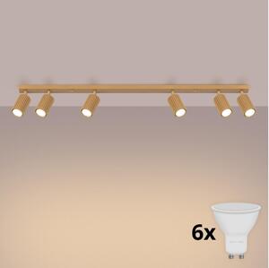 Brilagi - LED точково осветително тяло CRESTO 6xGU10/10W/230V златисто