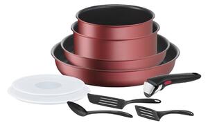 Алуминиев комплект съдове 10 бр. INGENIO Daily Chef L3989502 – Tefal