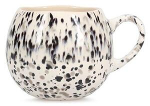 Черно-бял глинена чаша 460 ml Muggies – Salt&Pepper