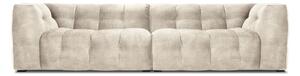 Бежов кадифен диван , 280 см Vesta - Windsor & Co Sofas