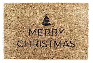 Изтривалка с коледен мотив от кокосови влакна 40x60 cm Merry Christmas – Artsy Doormats