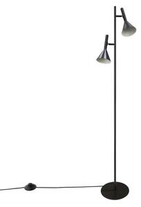 Nordlux - Подова лампа KELVIS 2xGU10/12W/230V черна