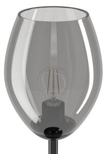 Eglo 39568 - Настолна лампа ESTANYS 1xE27/60W/230V черна/опушена