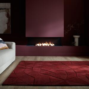 Модерен килим Shard Red 120X170 cm, Flair Rugs