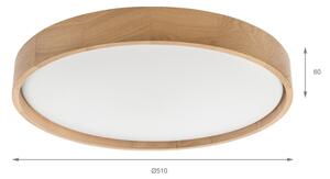 Brilagi - LED плафон MANAROLA SMART с възможност за димиране LED/36W/230V Ø 51 см + дистанционно управление