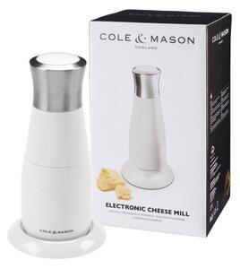 COLE&MASON Електрическа мелничка за сирене - 21см - с поставка