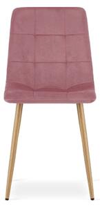 Трапезен стол кадифе Rose Luxury