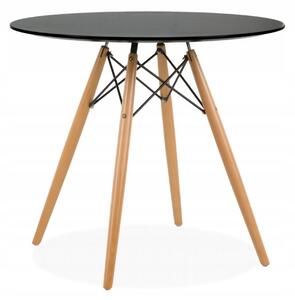 Кръгла маса ANELLO Black 80 cm