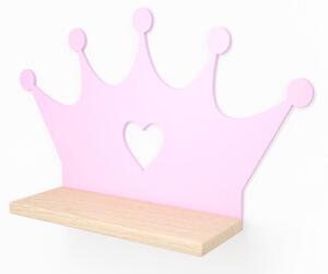 Стенен рафт Pink Crown