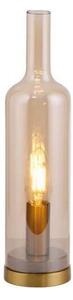 JUST LIGHT. 14006-27 - Настолна лампа BOTTLE 1xE14/25W/230V бежова/опушена
