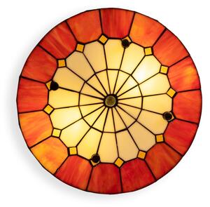 Brilagi - Tiffany витражен плафон SIENNA 3xE27/60W/230V Ø 40 см