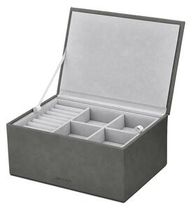 BLOMUS Кутия за бижута “SAHLA“, размер L - цвят сив (Pewter)