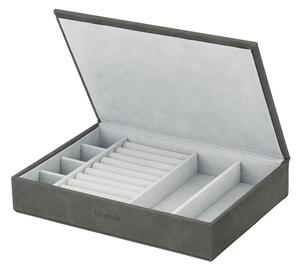 BLOMUS Кутия за бижута “SAHLA“, размер M - цвят сив (Pewter)