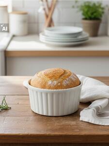 Sinsay - Керамична тава за печене - кремав