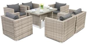 Градински мебели от техноратан Roma Premium 6 Garden Point