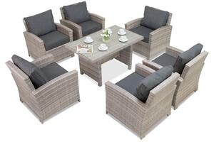 Комплект градински мебели Parma Premium сив Garden Point