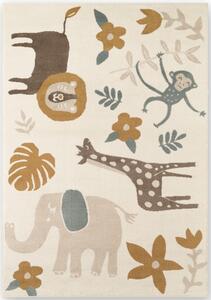 Кремав детски килим 120x170 cm Animal Safari – Hanse Home