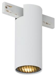 Модерен прожектор бял за 1-фазна релсова система GU10 35mm - Slimline Nubee Honey