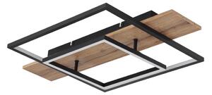 Globo 67289D - LED димируемо таванно осветително тяло VANNI LED/24W/230V кафяво/черно