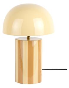 Жълта метална настолна лампа (височина 34 cm) Rayado – Leitmotiv