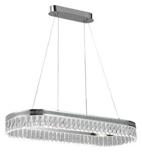 LED димиращ кристален полилей на кабел THALIA LED/50W/230V 3000-6000K + дистанционно управление