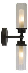Searchlight 29982BK - Стенно осветително тяло IMPERIAL 2xG9/33W/230V черно