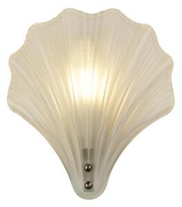 Searchlight 28980SS - Стенен аплик SHELL 1xG9/7W/230V бял