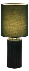 Searchlight EU22353GR - Настолна лампа GROOVE 1xE14/60W/230V зелена