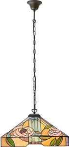 Endon 64384 - Полилей на верига Tiffany WILLOW 3xE27/60W/230V