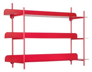 Червен на няколко нива метален стенен рафт 60 cm Cool Retro – PT LIVING