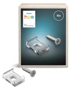 Philips - Монтажен държач за LED лента FLUX 10 бр