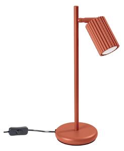 Настолна лампа в тухлен цвят (височина 43 cm) Gleam – Sollux