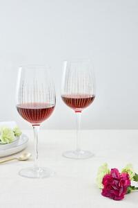 Комплект 4 чаши за вино Secret de Gourmet Lunis, 38 cl, Златни