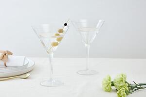 Коктейлни чаши Secret de Gourmet Lundi, Комплект 2 бр., Злато, 25 cl