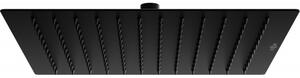 Mexen Slim душ пита 30 x 30 см, черна - 79130-70