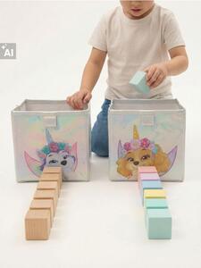 Sinsay - Сгъваеми кошници за съхранение 2 pack - многоцветен