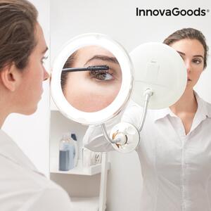 LED увеличително огледало с гъвкаво рамо и вендуза Mizoom InnovaGoods IG814786 (След ремонт B)